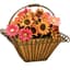 Deer Park Mini Square Basket W/ Coco Liner — thumbnail 1 of 2