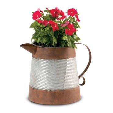 Deer Park Corrugated Pitcher Planter — photo 1 of 2