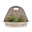 Deer Park Succulent Wall Planter Silver White — thumbnail 1 of 2