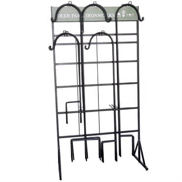 Deer Park Shephard Hook Display Empty Black — photo 1 of 2