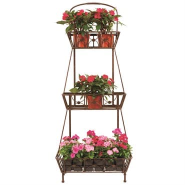 Deer Park 3 Basket Floor Planter — photo 1 of 2