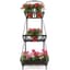 Deer Park 3 Basket Floor Planter Black — thumbnail 1 of 2