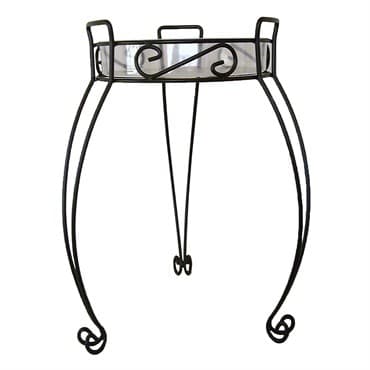 Deer Park 21" Combo Top Plant Stand Black — photo 1 of 2