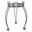 Deer Park 21" Combo Top Plant Stand Black — thumbnail 1 of 2