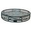 Deer Park 14" Low Profile Deep Saucer Caddy Black — thumbnail 1 of 2