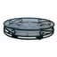Deer Park 17" Low Profile Deep Saucer Caddy Black — thumbnail 1 of 2