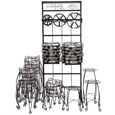 Deer Park Trivet & Caddie Display Empty Black — photo 1 of 2