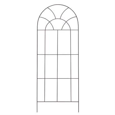 Deer Park 48" x 18" Arch Trellis Black — photo 1 of 2
