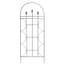 Deer Park 48" x 18" Finial Trellis Black — thumbnail 1 of 2