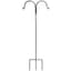 Deer Park 72" (84") Double Shepherd 9/16" Plant Support Black — thumbnail 1 of 2