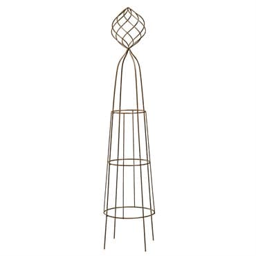 Deer Park Tall F/C W/ Ball Topiary — photo 1 of 2