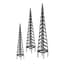 Deer Park Solera Topiaries Set of 3 Black — thumbnail 1 of 2