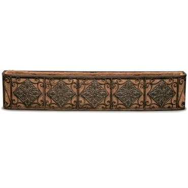 Deer Park Large Diamond Window Box Deck Rail Planter — photo 1 of 2