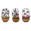 Deer Park Wall Basket Variety Pk 2 Floral Dragonfly Butterfly — thumbnail 1 of 2