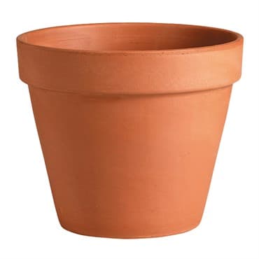 Deroma 2.1" Standard Pot Terra Cotta Clay Case Pack — photo 1 of 2