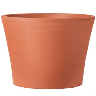 Deroma 5.5" Half Cono Pot Terra Cotta Case Pack — photo 1 of 2