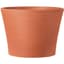 Deroma Half Cone 9.1" Pot Terra Cotta Case Pack — thumbnail 1 of 2