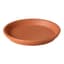 Deroma 5.1" Saucer Terra Cotta Clay Case Pack — thumbnail 1 of 2