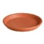 Deroma 6.7" Saucer Terra Cotta Clay — thumbnail 1 of 2