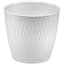 Deroma 6.3" Ariel Pot Premium Plastic White — thumbnail 1 of 2