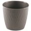 Deroma 11.8" Ariel Pot Premium Plastic Grey — thumbnail 1 of 2