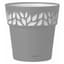 Deroma 9.8" Leaf Pot Premium Plastic Grey — thumbnail 1 of 2