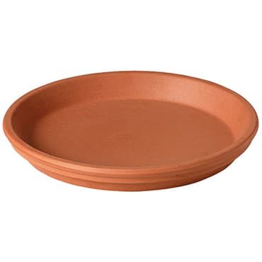Deroma 9.8" Saucer Terra Cotta Clay Case Pack — photo 1 of 2
