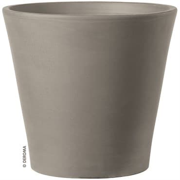 Deroma 6.3" Cono Pot Grafite Clay Case Pack — photo 1 of 2