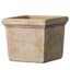 Deroma 4.3" Siena Mini Square Pot Galestro Case Pack — thumbnail 1 of 2