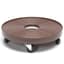 Devault 16" Plant Dolly with Hole Espresso — thumbnail 1 of 2