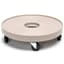 Devault 16" Plant Dolly with Hole Gray Mist — thumbnail 1 of 2