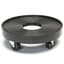 Devault 12" Plant Dolly with Hole Black — thumbnail 1 of 2