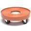 Devault 12" Plant Dolly with Hole Terra Cotta — thumbnail 1 of 2