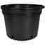 HC Dillen Whiteridge BM 10 Squat Nursery Pot, Blow Molded, Trade 10 Gallon, Black, 15 per Bundle, 36 Bundles per Pallet, 17.75in x 11.75in 9.72Gal, 10Gallon — thumbnail 1 of 2