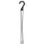 DLN E10L LONG 3 STRAND PLASTIC HANGER BLACK 50/BG 9BG/CS — thumbnail 1 of 2