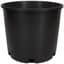HC PROCAL Dillen Trade 05.00 Gallon Squat Nursery Pot, Injection Molded, Black, 30 per Bundle, 32 Bundles per Pallet, 12.50in x 9.00in, 3.75Gl, 5Gallon — thumbnail 1 of 2