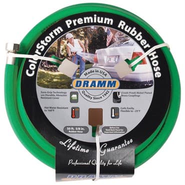 Dramm 5/8"x50' Premium Colorstorm Rubber Hose Green — photo 1 of 2