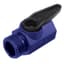 Dramm QAV Shut Off Valve Blue Plastic — thumbnail 1 of 2