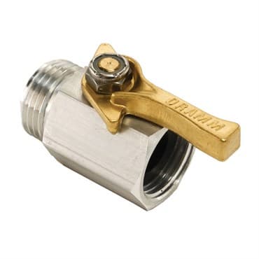 Dramm 300AL Aluminum Shut Off Valve 3/4IN M-F 50/CS — photo 1 of 2