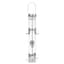 Droll Yankee 16" 6 Port Silver Sunflower RingPull Tube Feeder — thumbnail 1 of 2