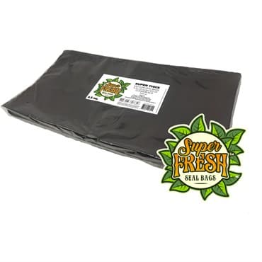 Super Fresh 100pk 11.5" x 22" 4.5mil Vacuum Seal Bags Clear/Black 6PK/CS — photo 1 of 2