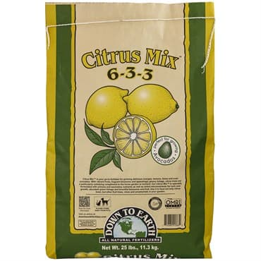 Down to Earth 25# Citrus Mix 6-3-3 OMRI (40/PL) — photo 1 of 2