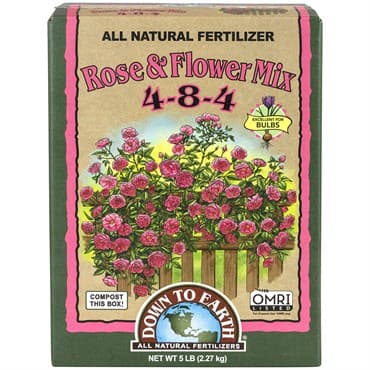 Down to Earth 5# Rose & Flower Mix 4-8-4 OMRI — photo 1 of 2