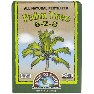 Down to Earth 5# Palm Tree Mix 6-2-8 OMRI — photo 1 of 2