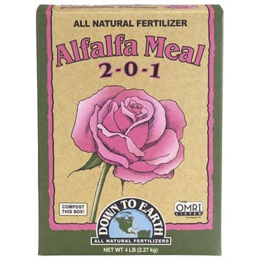 Down to Earth 4# Alfalfa Meal 2-0-1 OMRI — photo 1 of 2