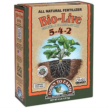 Down To Earth 4# Organic Bio Live 5-4-2 — photo 1 of 2