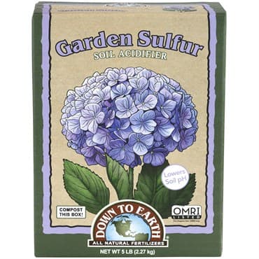 Down to Earth 5# Garden Sulfur Soil Acidifier OMRI — photo 1 of 2