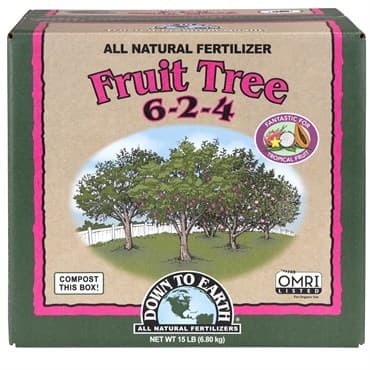 Down to Earth 15# Box Fruit Tree 6-2-4 (3pk of 5#) — photo 1 of 2