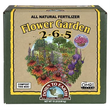 Down to Earth 15# Flower Garden 2-6-5 OMRI — photo 1 of 2