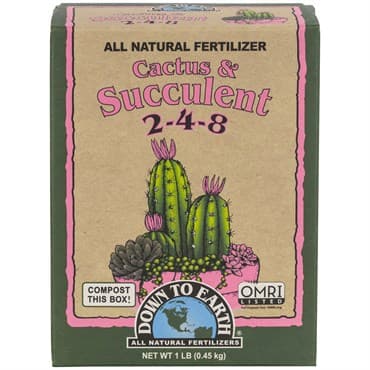 Down to Earth 1# Mini Cactus Mix 2-4-8 OMRI — photo 1 of 2